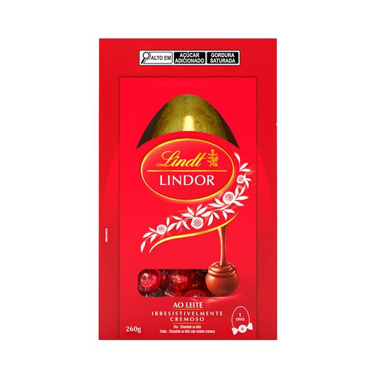 Ovo LINDOR ao Leite 260g